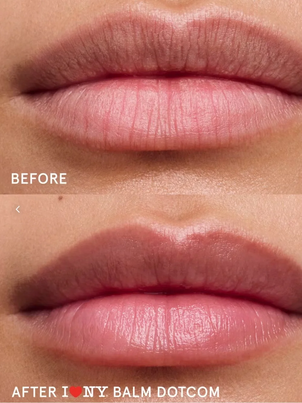 Glossier Balm Dotcom I ❤️ NY Lip Salve — Red & White Tube